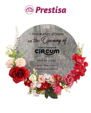 Karangan Bunga Akrilik Mini - New 009