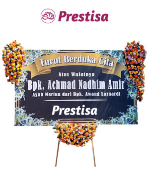 Karangan Bunga Papan Duka Cita Sidoarjo - New 010