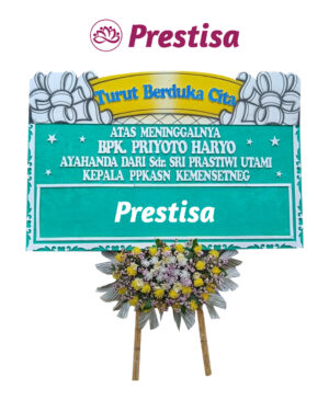 Karangan Bunga Papan Duka Cita Yogyakarta - New 002