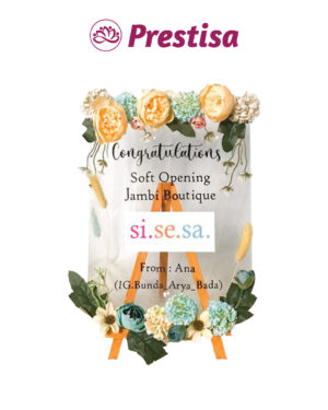 Karangan Bunga Akrilik Mini - New 003