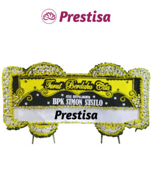 Karangan Bunga Papan Jumbo Duka Cita - New 005