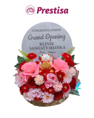 Karangan Bunga Akrilik Mini - New 018
