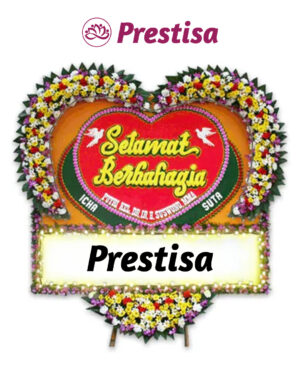 Karangan Bunga Love - New 006