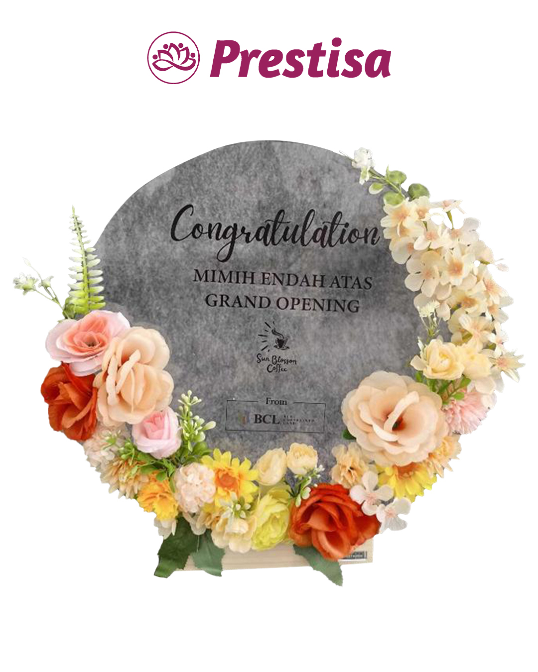 Karangan Bunga Akrilik Mini - New 017