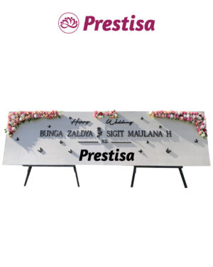 Karangan Bunga Papan Kayu - New 010