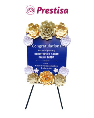 Karangan Bunga Papan Kertas - New - 021