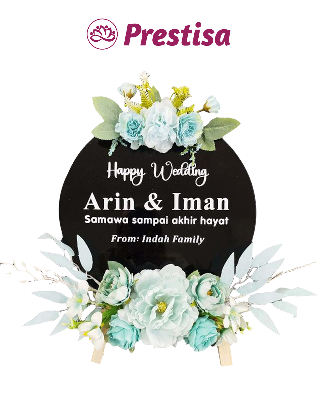 Karangan Bunga Akrilik Mini - New 012