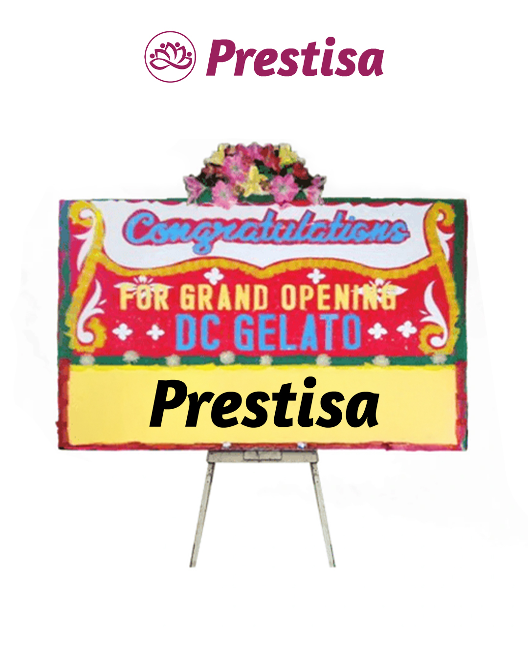 Karangan Bunga Papan Congratulations Makassar - New 007