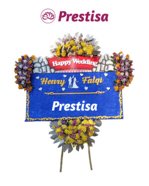 Karangan Bunga Papan Wedding Yogyakarta - New 021