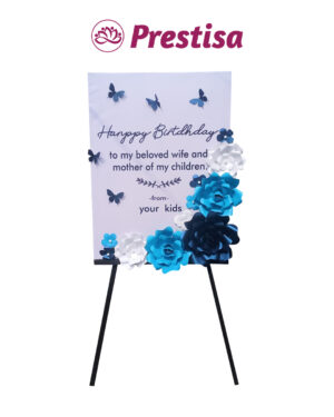 Karangan Bunga Papan Kertas - New - 018