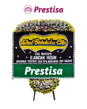 Karangan Bunga Papan Jumbo Duka Cita - New 007