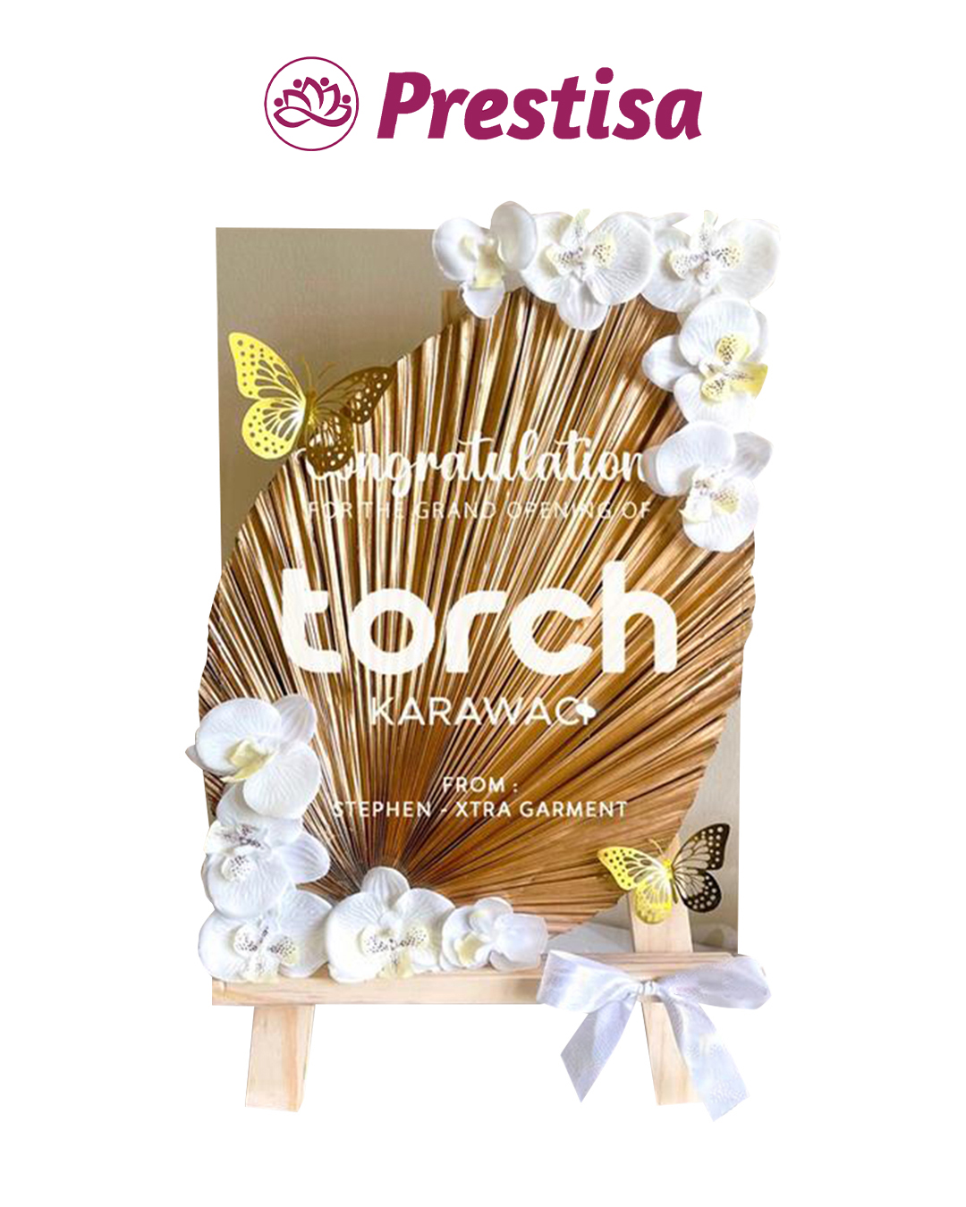 Karangan Bunga Akrilik Mini - New 014