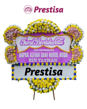 Karangan Bunga Papan Jumbo Duka Cita - New 003