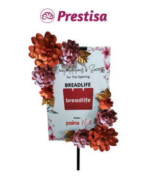 Karangan Bunga Papan Kertas - New - 015