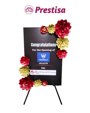 Karangan Bunga Papan Kertas - New - 004