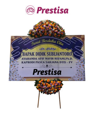 Karangan Bunga Papan Duka Cita Sidoarjo - New 004