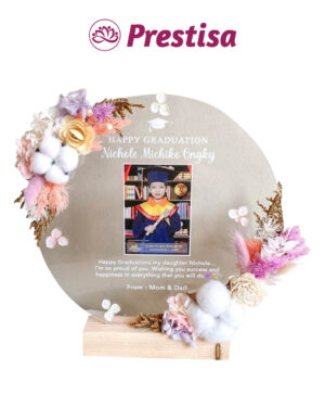 Karangan Bunga Akrilik Mini - New 004