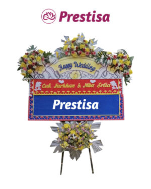 Karangan Bunga Papan Wedding Yogyakarta - New 023