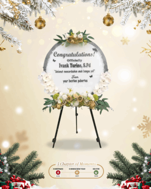 Karangan Bunga Papan Akrilik - New - 005