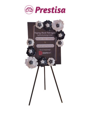 Karangan Bunga Papan Kertas - New - 014