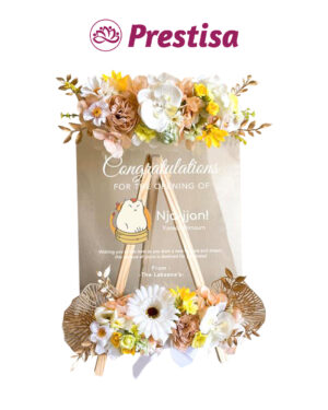 Karangan Bunga Akrilik Mini - New 013