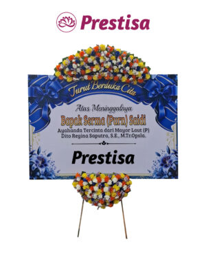 Karangan Bunga Papan Duka Cita Sidoarjo - New 009