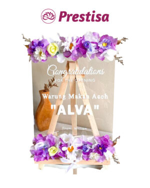 Karangan Bunga Akrilik Mini - New 010