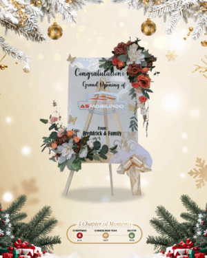 Karangan Bunga Papan Akrilik - New - 003