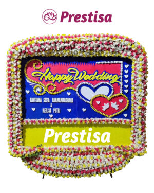 Karangan Bunga Papan Jumbo Wedding - New 020