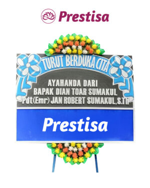 Karangan Bunga Papan Duka Cita Manado - New 006