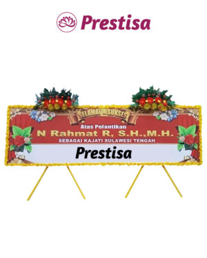 Karangan Bunga Papan Congratulations Gorontalo - New 015
