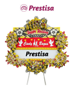 Karangan Bunga Papan Wedding Yogyakarta - New 024