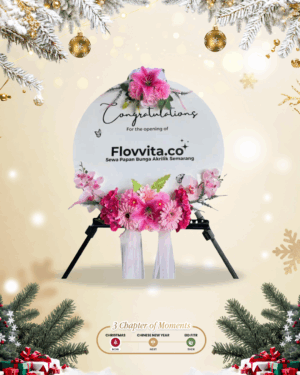 Karangan Bunga Papan Akrilik - New - 006