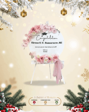 Karangan Bunga Papan Akrilik - New - 007