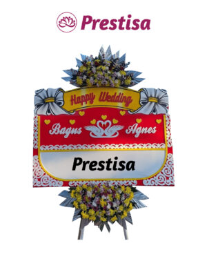 Karangan Bunga Papan Wedding Yogyakarta - New 020