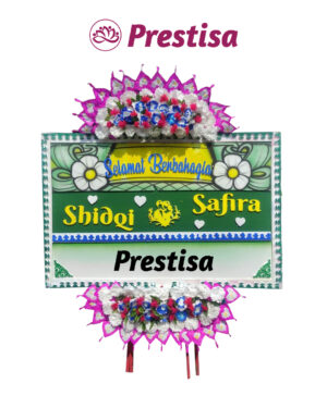 Karangan Bunga Papan Wedding Solo - New 019