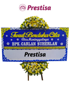Karangan Bunga Papan Duka Cita Sukabumi - New 002