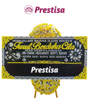 Karangan Bunga Papan Duka Cita Sukabumi - New 005