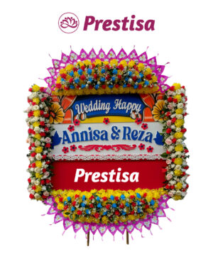 Karangan Bunga Papan Wedding Solo - New 022