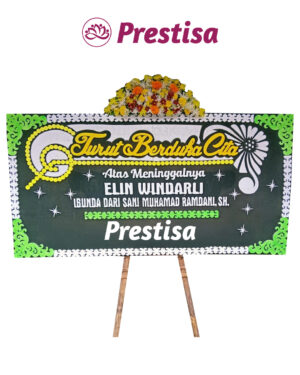 Karangan Bunga Papan Duka Cita Sukabumi - New 003