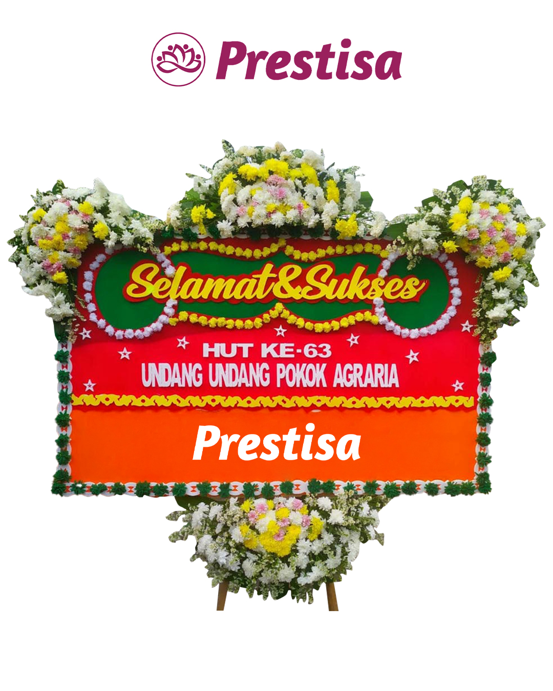 Karangan Bunga Papan Congratulations Sukabumi - New 017