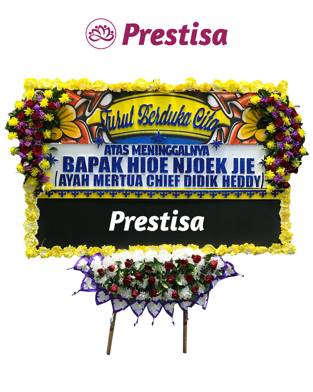 Karangan Bunga Papan Duka Cita Solo - New 007