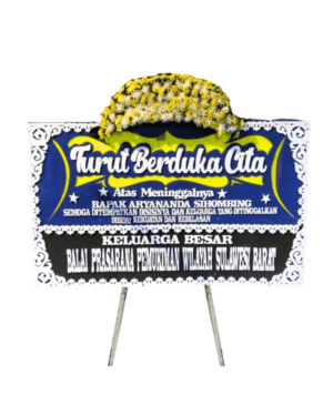 Karangan Bunga Papan Dukacita Jabodetabek - New 123