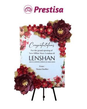 Karangan Bunga Papan Kertas - Jakarta - 201