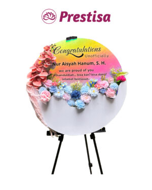 Karangan Bunga PVC Elegan - 002