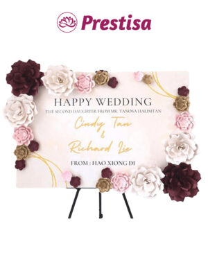 Karangan Bunga Papan Kertas - Jakarta - 204