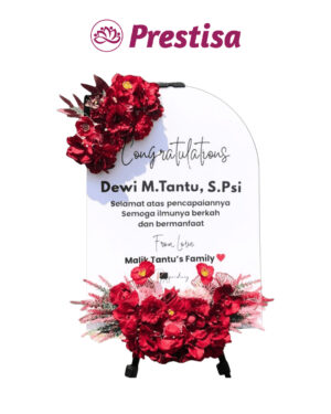 Karangan Bunga Papan Akrilik - Jakarta - 202