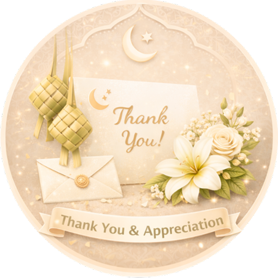 Thank You & Appreciation