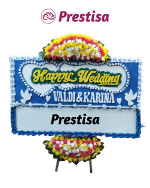 Karangan Bunga Papan - Wedding - New 002