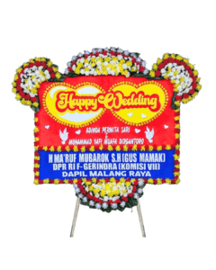 Karangan Bunga Wedding Jabodetabek - New 150
